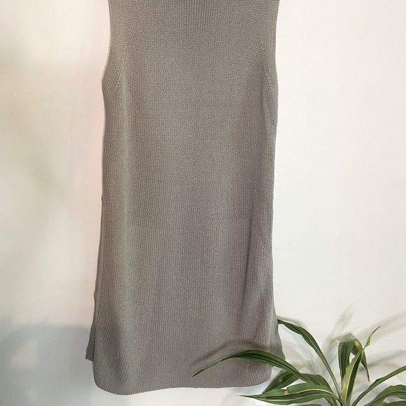Aritiza Wilfred Sleeveless Knit Tunic Gray - Picture 2 of 6